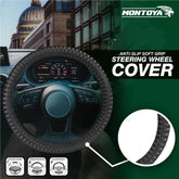 Montoya Steering Wheel Glove Cover Soft Grip 3D Effect Universal